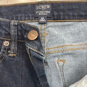 J Crew high rise skinny jeans 28